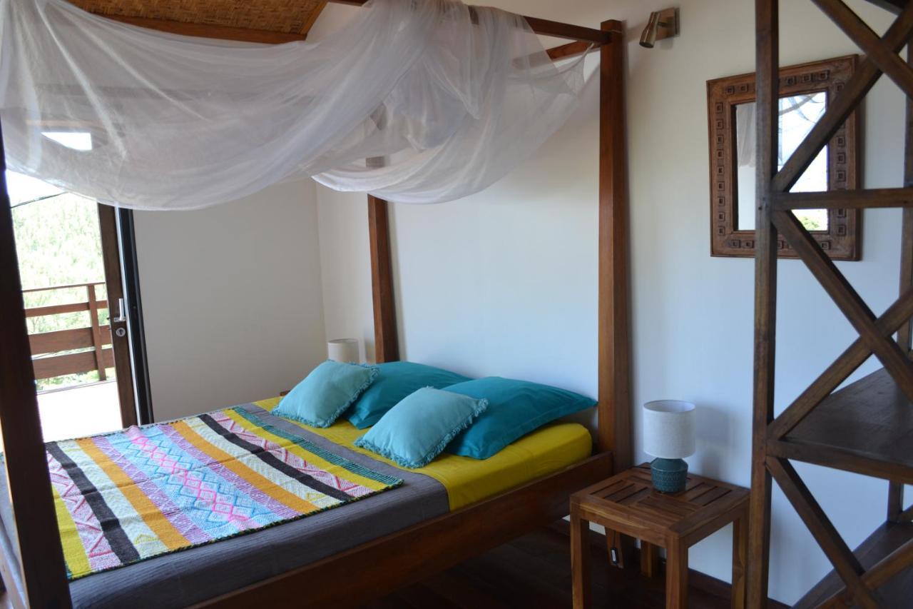 Villa Atypique Le Chat Perche De Grand Anse Petite Île المظهر الخارجي الصورة