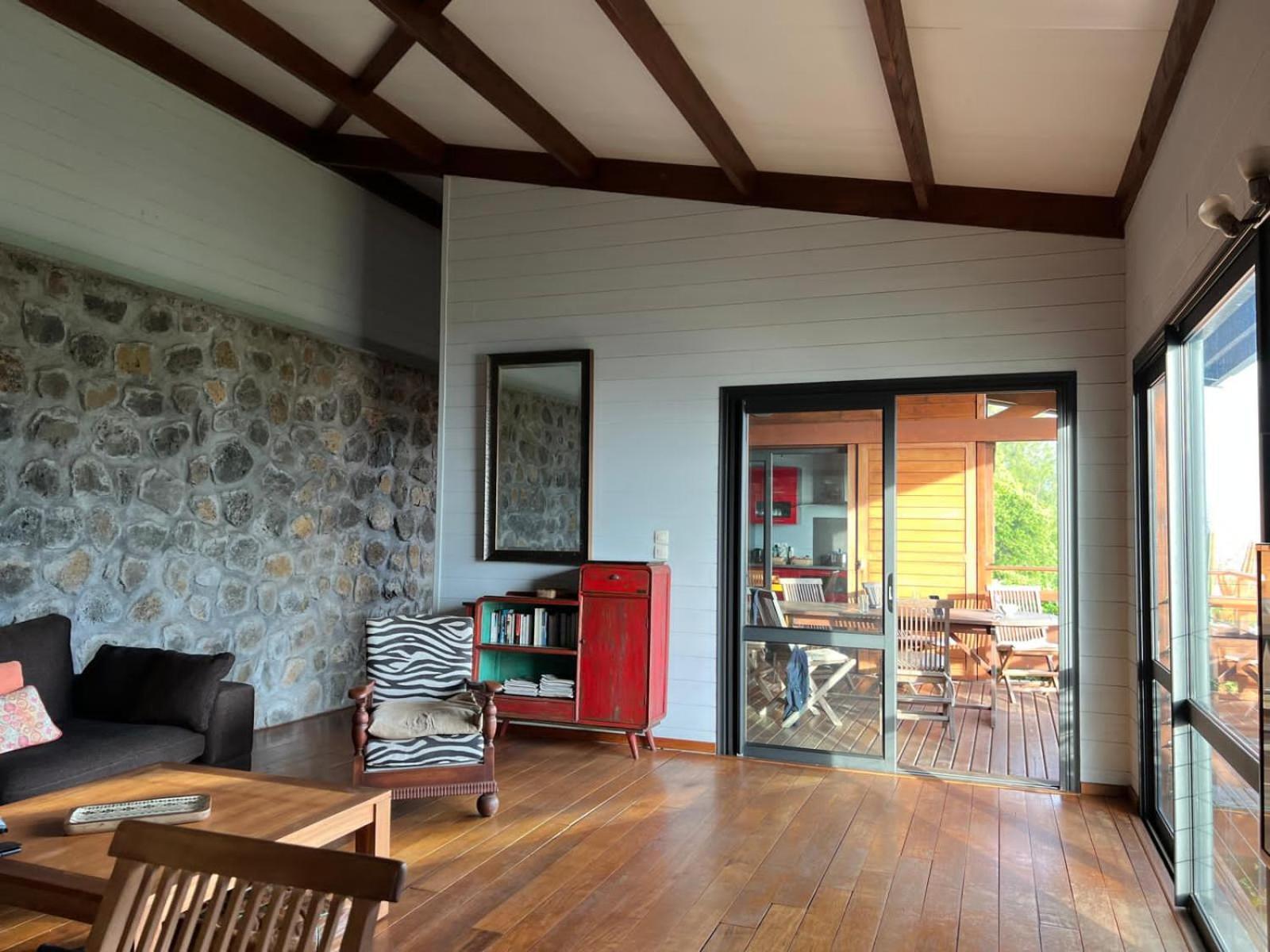 Villa Atypique Le Chat Perche De Grand Anse Petite Île المظهر الخارجي الصورة